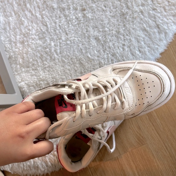 For Sale: Special Edition Nike Air Force 1 - White, Pink, and Red - Size US 7 - Picture 2 of 6